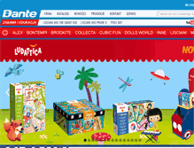 Tablet Screenshot of dante.com.pl