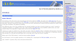 Desktop Screenshot of planet.dante.de